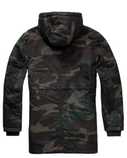 Brandit GRID CAMO PARKA woodland