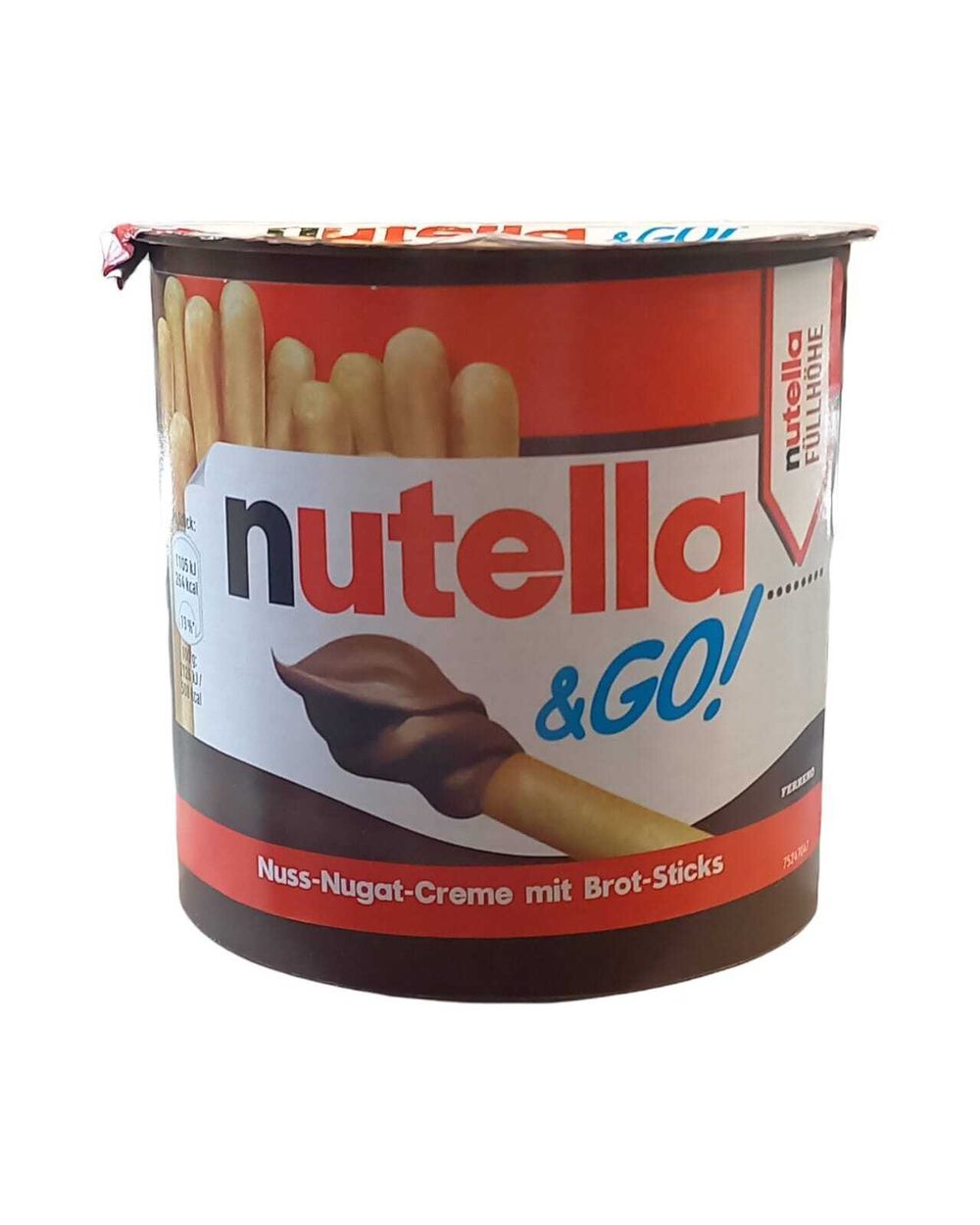 Хлебные палочки "Нутелла" Go 52г