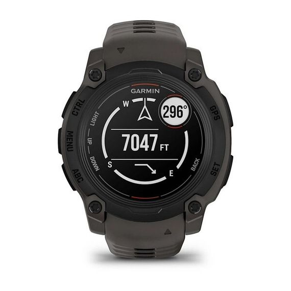 Умные часы Garmin Instinct E 40 mm Black with Charcoal Band (010-02932-00)