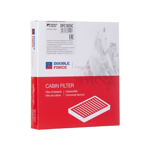 Фильтр салонный DOUBLE FORCE (угольный) DFC1835C