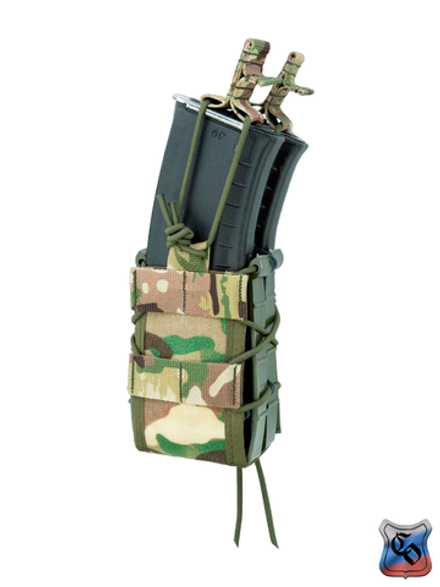 Подсумок SSO АКМ 2 RAID MOLLE без клапана и с утяжкой (Мультикам)