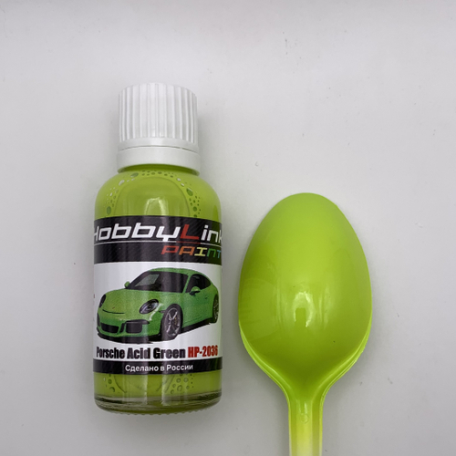 Краска лаковая HobbyLink Porsche Acid Green HP-2036