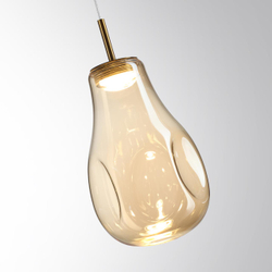 5098/4L PENDANT ODL25 365 античн.бронза/янтарный/металл/стекло Подвес LED 4W 4000K 388Лм NAVE