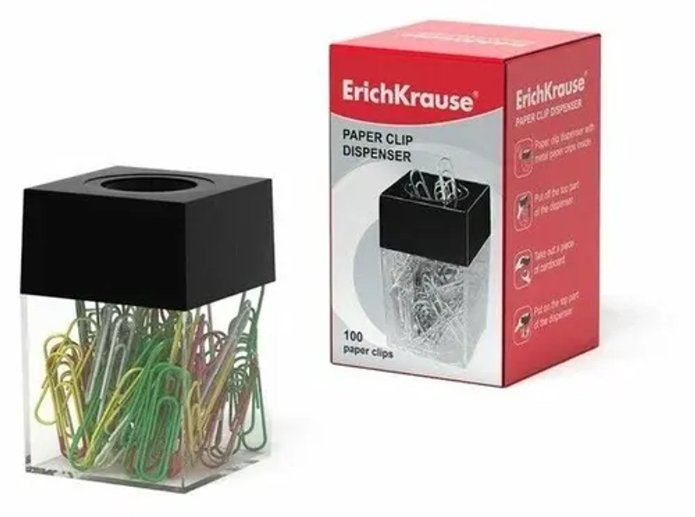 Диспенсер для скрепок ErichKrause 22096