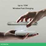 Портативное зарядное устройство Momax IP117A Q.Mag X1 Titanium (IP117AE)