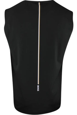 Мужская теннисная футболка BOSS Tank TOC Pique - черный