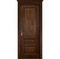 Купить Дверь массив дуба Аристократ 1 античный орех глухая