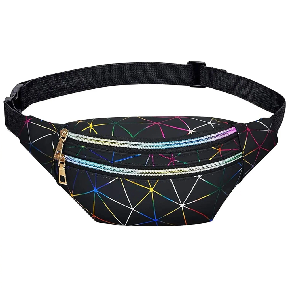 Сумка на пояс «Harizma», цвет черный, 31*12 см