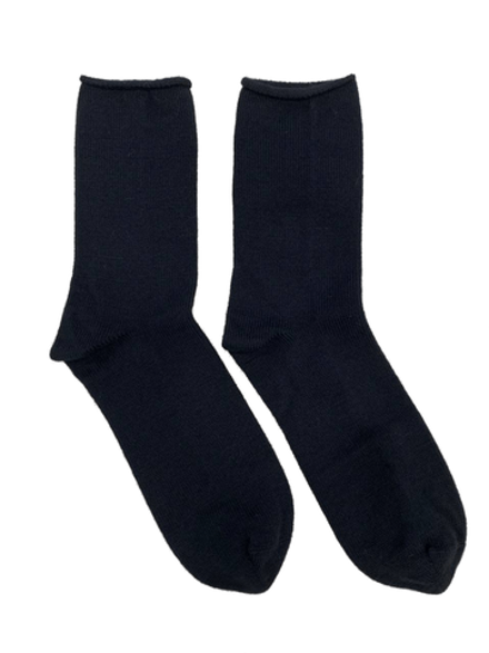 Теплые шерстяные носки  Н011-07 чёрный