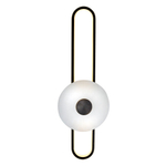 Настенный светильник Belfast Ravenhill 2276 33W 80 BL MB Черный / Камень