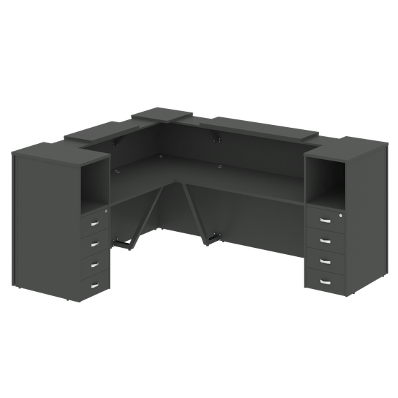 Onix Ресепшн O.R-K-29 Антрацит 2575*2175*1187