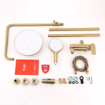 Душевая система Raglo R03.24.03, сатин золотой