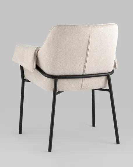 Стул-кресло Luras бежевая рогожка