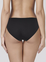 Трусики-слипы со средней линией талии (Размер: L) (Цвет: черный)