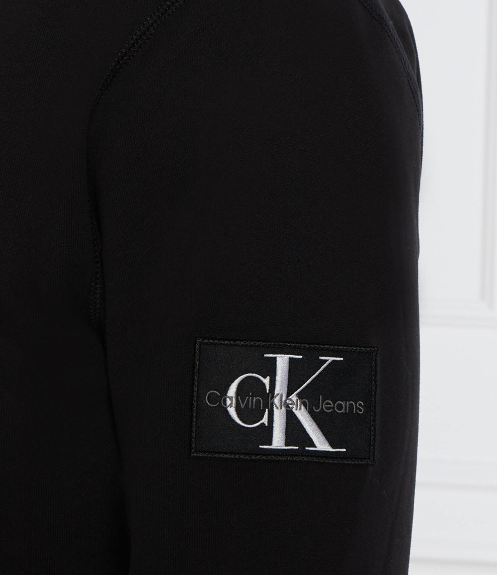 Худи BADGE CALVIN KLEIN JEANS - черный(J30J323426)