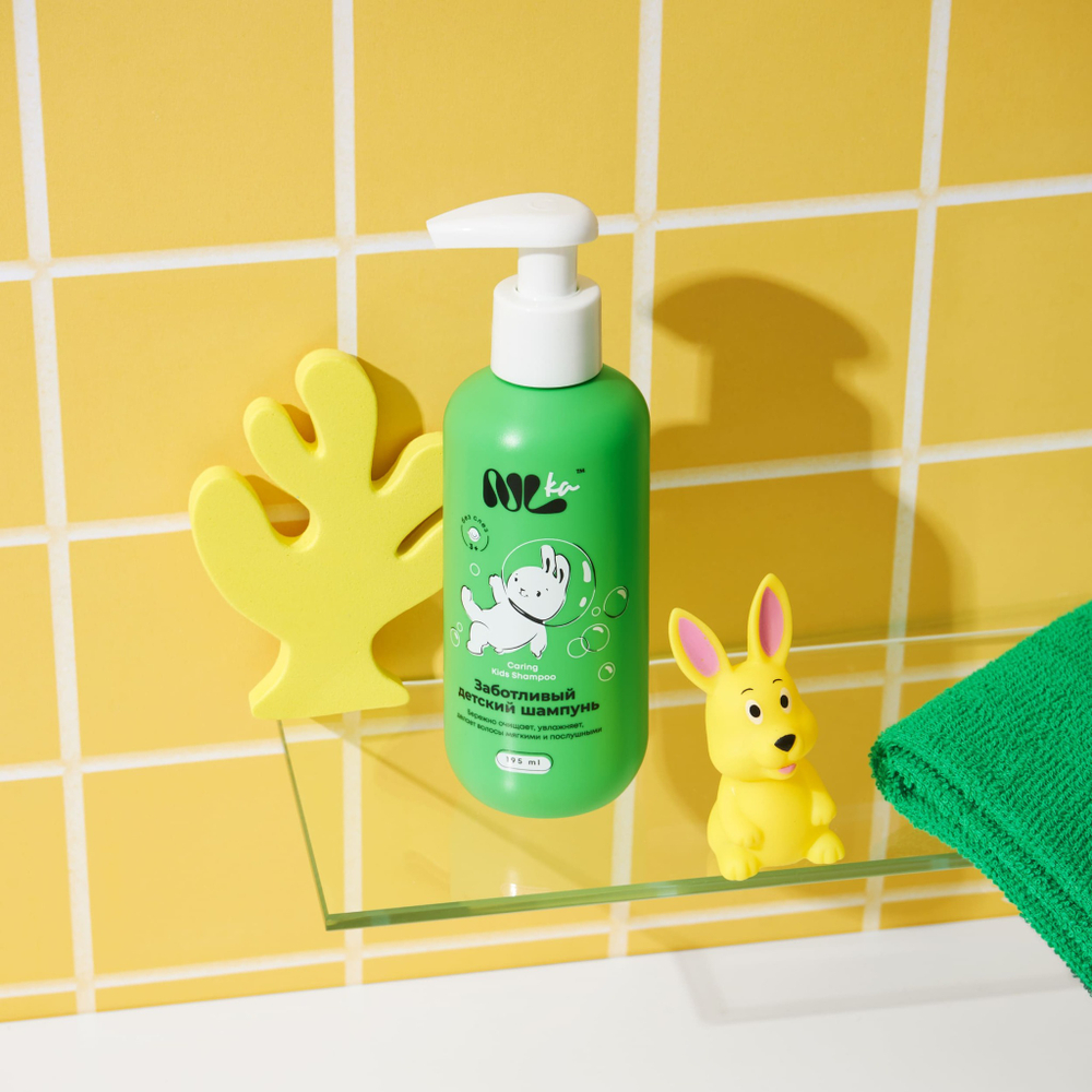Nlka Для детей Заботливый детский шампунь (возраст 3+) 195мл