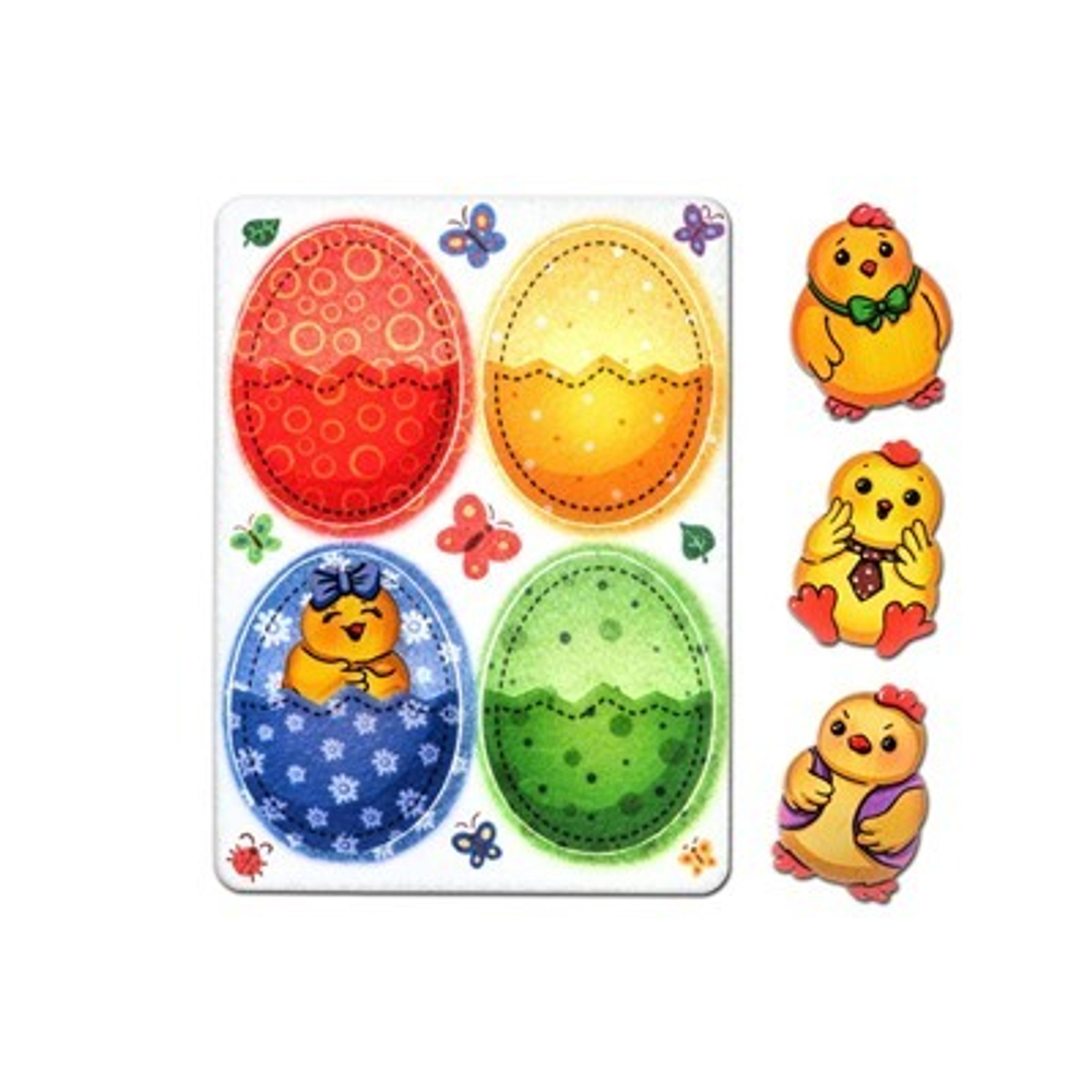 Игра на липучках "Цыплята"