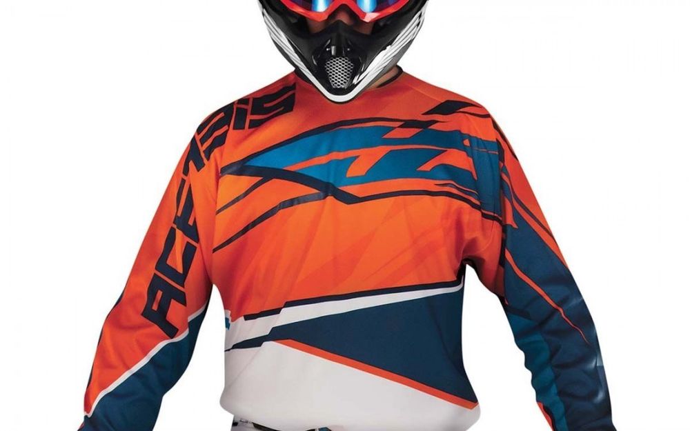 Джерси ACERBIS MX KID orange/blue M