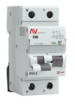 Автомат дифференциальный EKF rcbo6-1pn-40C-30-a-av