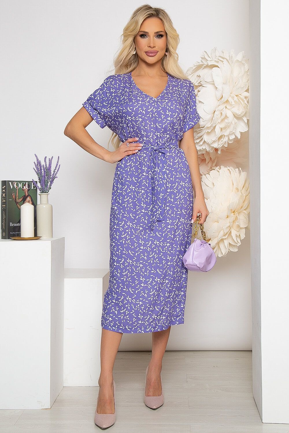 Платье "Герда" (васильковое) П3862 LT Collection