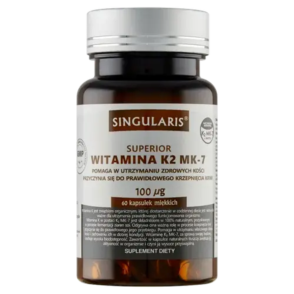Singularis Superior Vitamin K2 MK-7 - 60 капсул