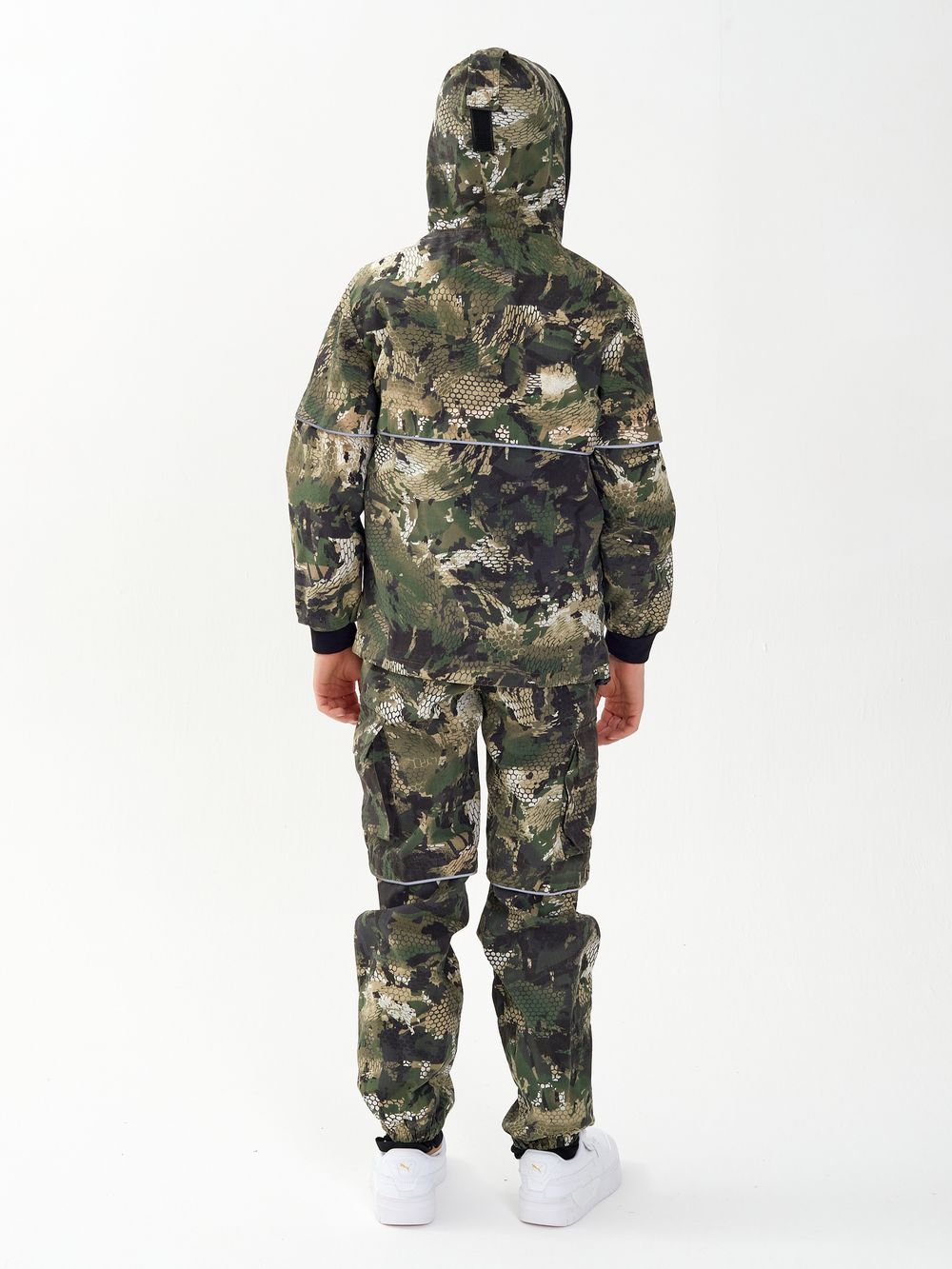 Костюм летний Антигнус-Детский ткань Сорочка цвет Зелёный питон