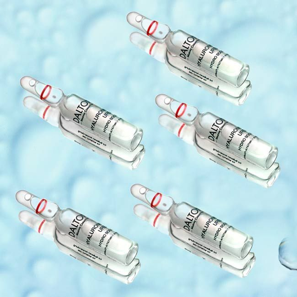 Dalton Ампулы ГИАЛУРОНИК - HYALURONIC UREA HYDRO BUST AMPULE, 5 Х 2 МЛ