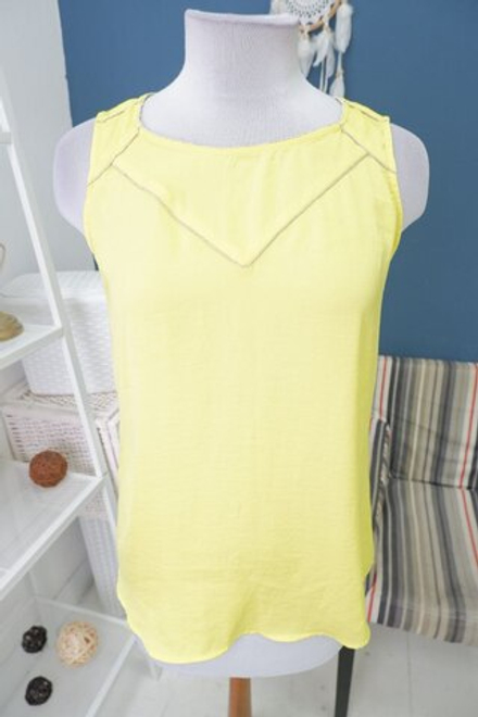 Топ Promod лимонный 42 размер