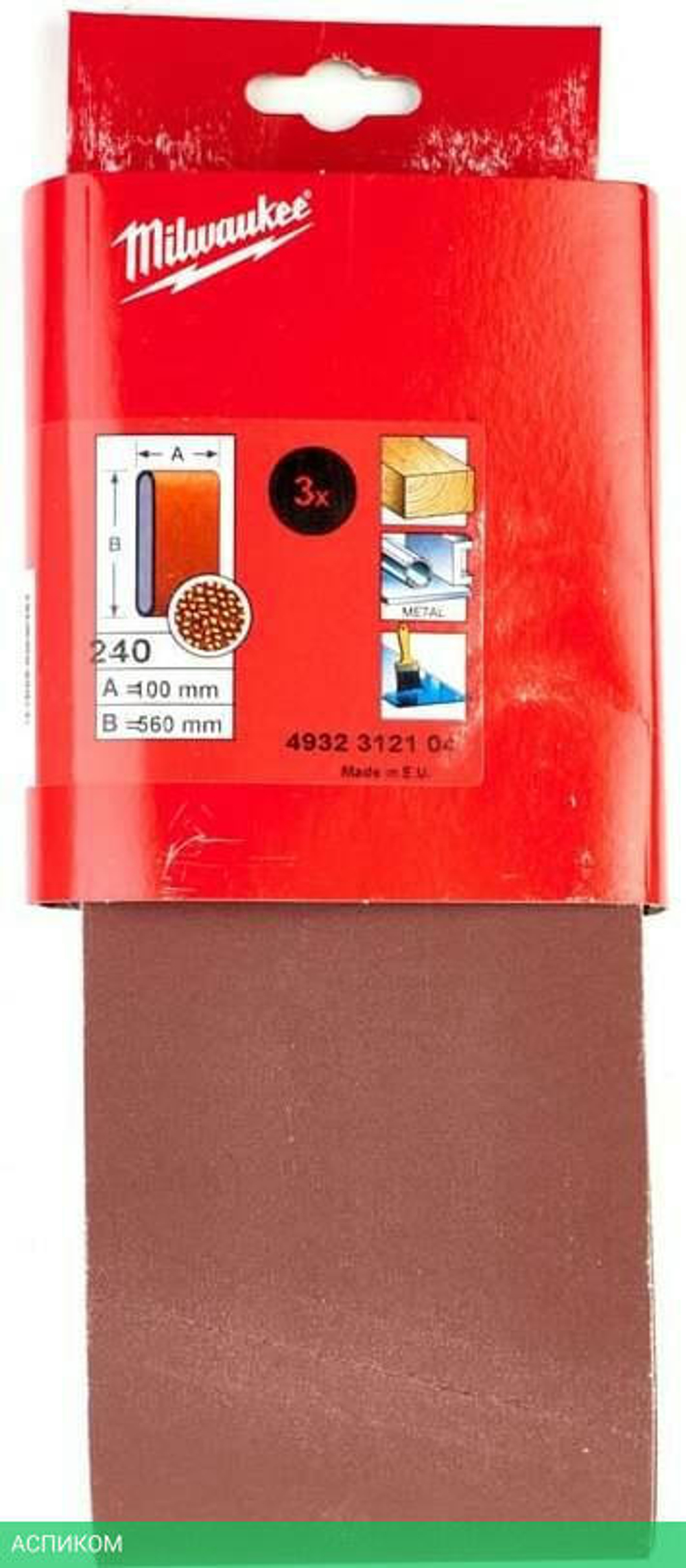Шлифлента Milwaukee 4932312104