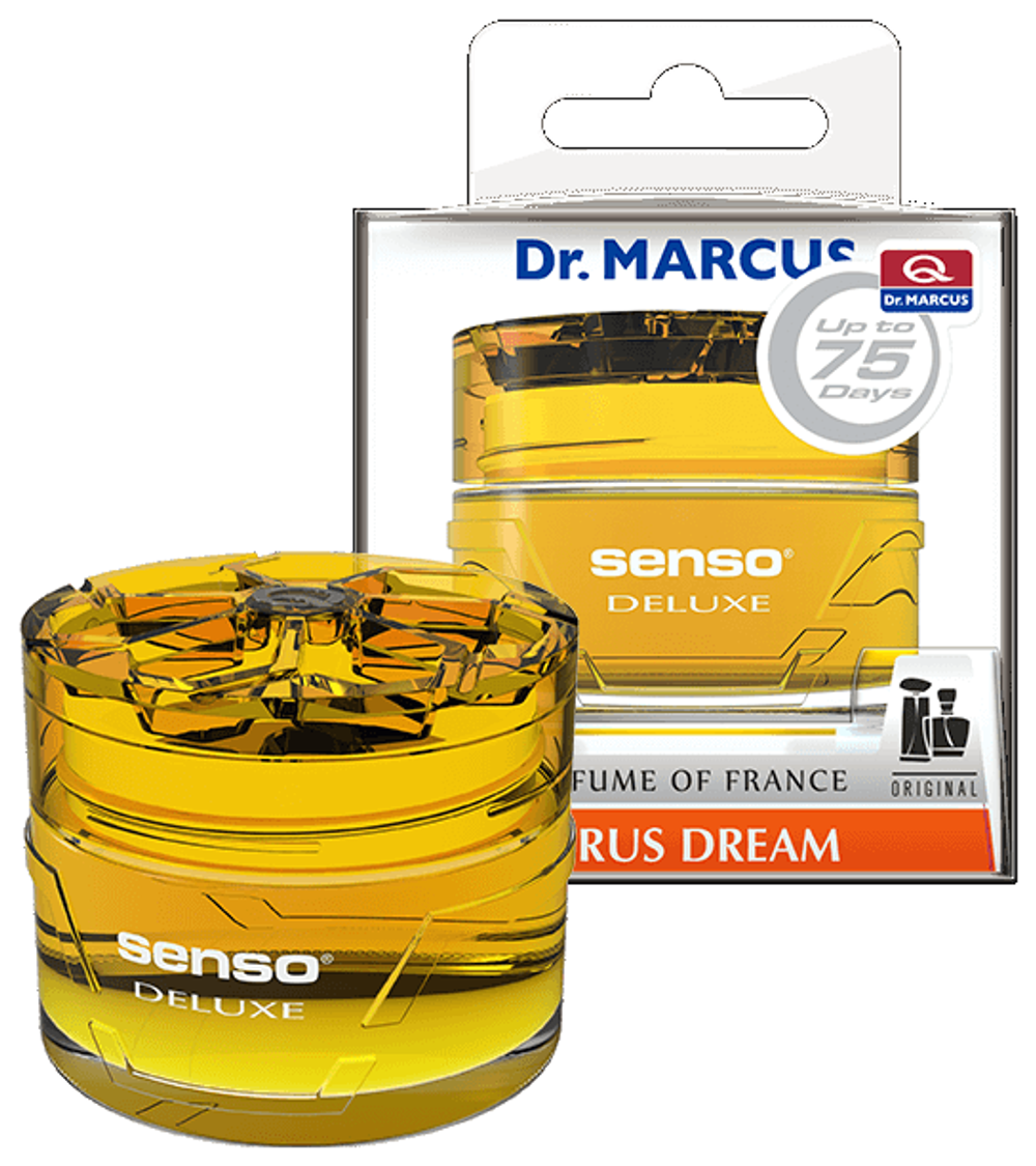 АРОМАТИЗАТОР DR.MARCUS  SENSO DELUXE (CITRUS DREAM) 50ML