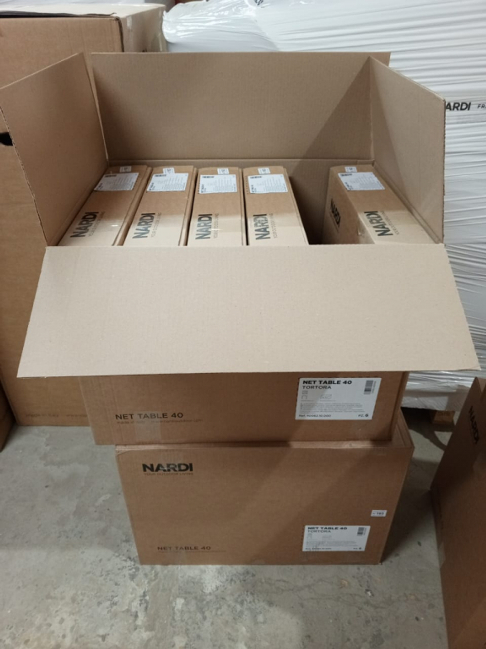 Столик пластиковый журнальный Nardi Net Table 40, антрацит