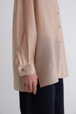 Рубашка Ветер из тенсела и хлопка