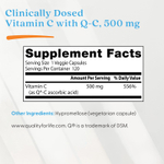 Doctor's Best, витамин C, 500 мг, 120 растительных капсул
