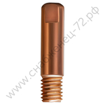 Наконечник сварочный прямой E-CU М6 d1,0мм LED6510-10