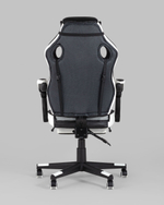 Кресло игровое TopChairs Virage черно-белое