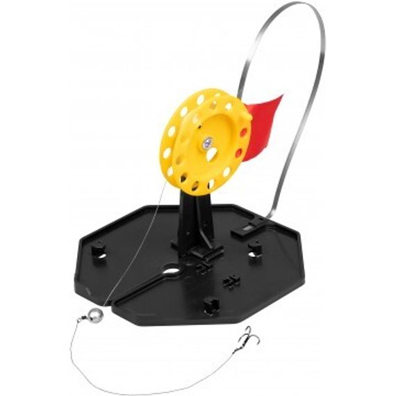 Набор жерлиц на подставке оснащенная ЖЗО-02М (d-185мм.катушка d-85мм) (10шт) ТОНАР