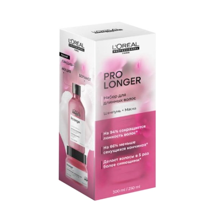 Набор Весенний для длинных волос (шампунь 300 мл + маска 250 мл) Pro Longer