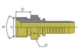 Фитинг DN 16 BSP (Ш) 5/8