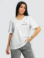 Футболка базовая женская большие размеры