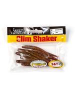 Виброхвосты съедобные искусственные LJ Pro Series SLIM SHAKER 4in (10.00)/S63 6 шт. в упак.