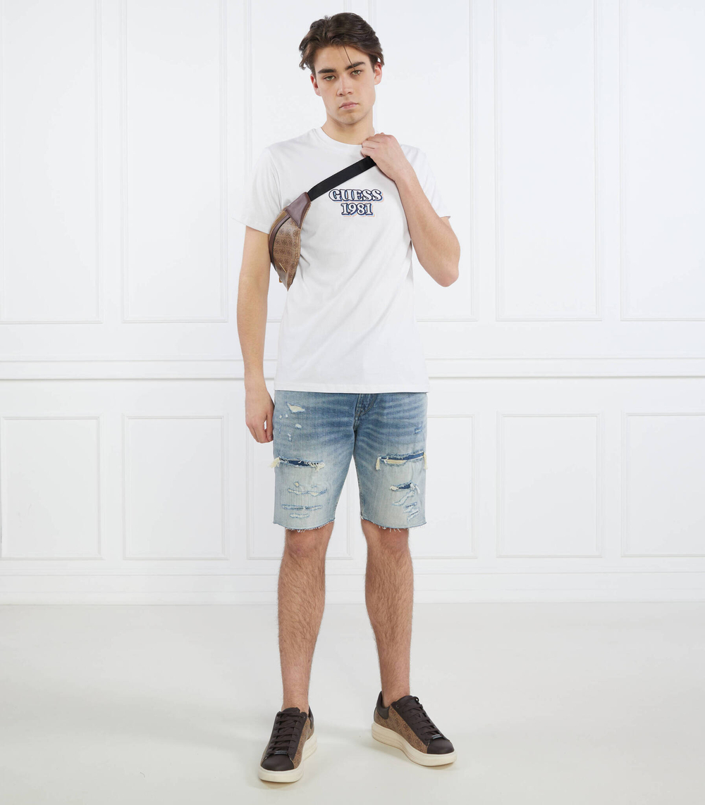 Футболка SS CN GUESS EMBRO BO GUESS - белый(M3GI30 K8FQ4)