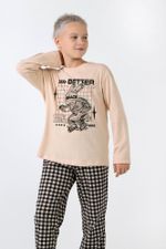 Пижама для мальчика Отдых-1 Виотекс БЕЖЕВЫЙ