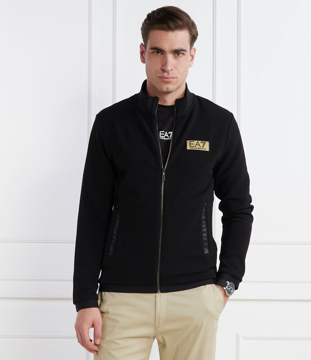 Худи EA7 - черный(3DPM11 PJG1Z)