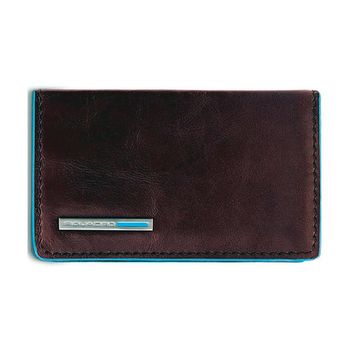 Чехол для визитных карт Piquadro Blue Square коричневый телячья кожа (PP1263B2/MO)
