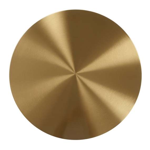 Кофейный стол Ennoxia Ø49х50 см, золотистый металл