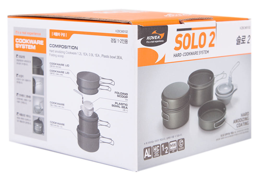 Туристическая посуда Kovea Solo-2 [KSK-SOLO2]