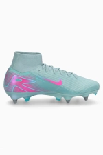 Бутсы Nike Zoom Mercurial Superfly 10 Elite SG-PRO Player Edition - голубой