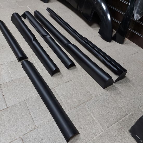 Накладки на пороги ABT для VW T5 2003-2015