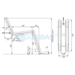 ЛА.01.2/1 Кресло аэромассажное пленка AISI-316
