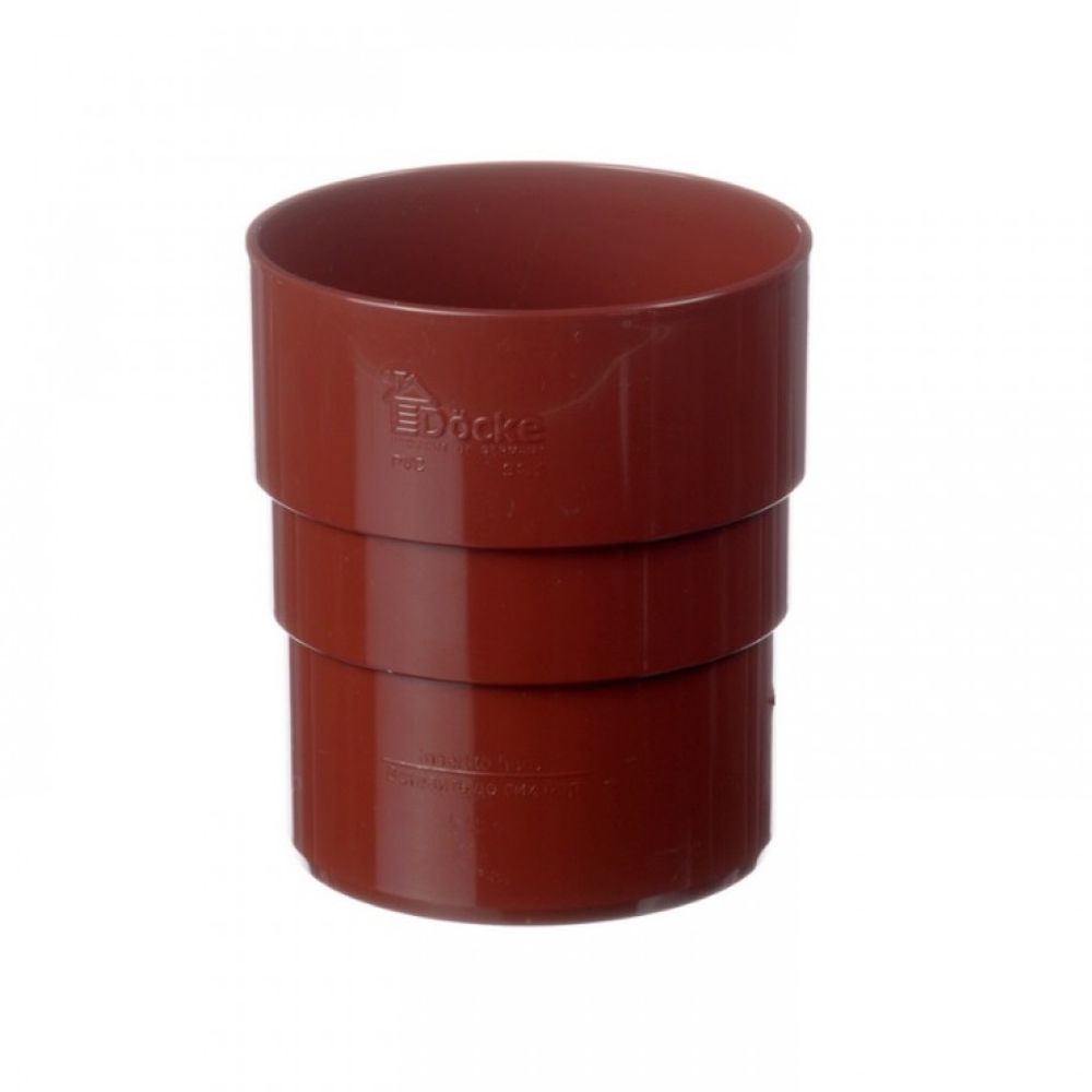 Муфта соединительная для трубы  ПВХ водосток ГРАНАТ